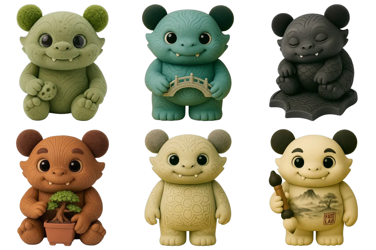 The Garden Guardians characters
